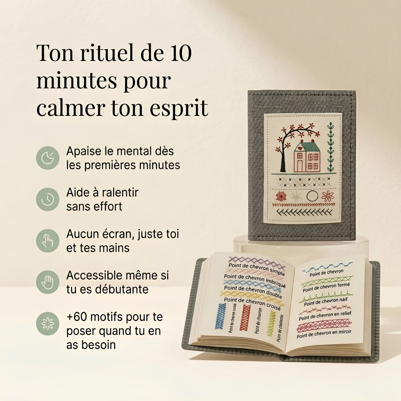 10 minutes pour retrouver le calme.