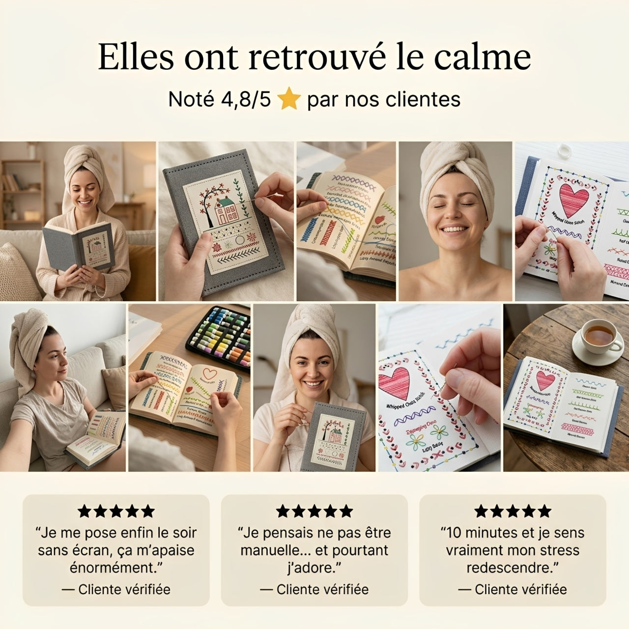 10 minutes pour retrouver le calme.
