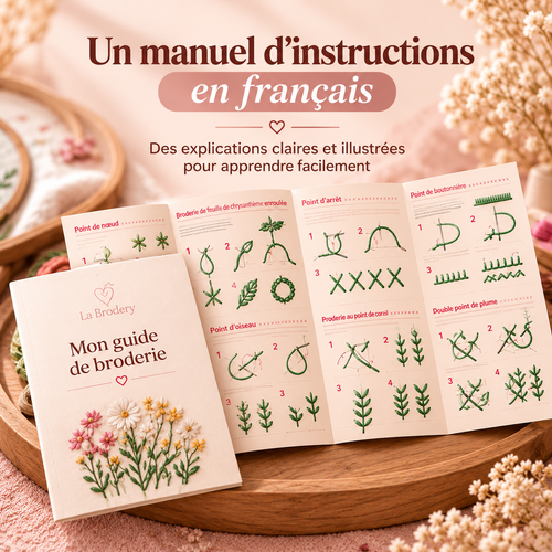 LIVRE DE BRODERIE GUIDÉE