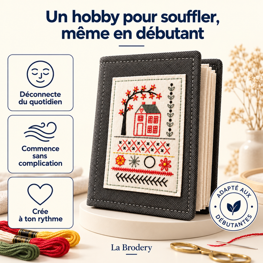 LIVRE DE BRODERIE GUIDÉE.