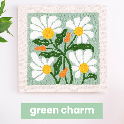 Kit de broderie au poinçon